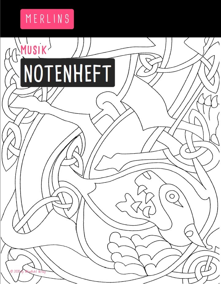 Merlins Notenheft blanko