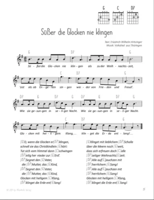 Weihnachtslieder für Gitarre einfach spielen und begleiten 3 Weihnachtslieder für Gitarre – Adventszauber