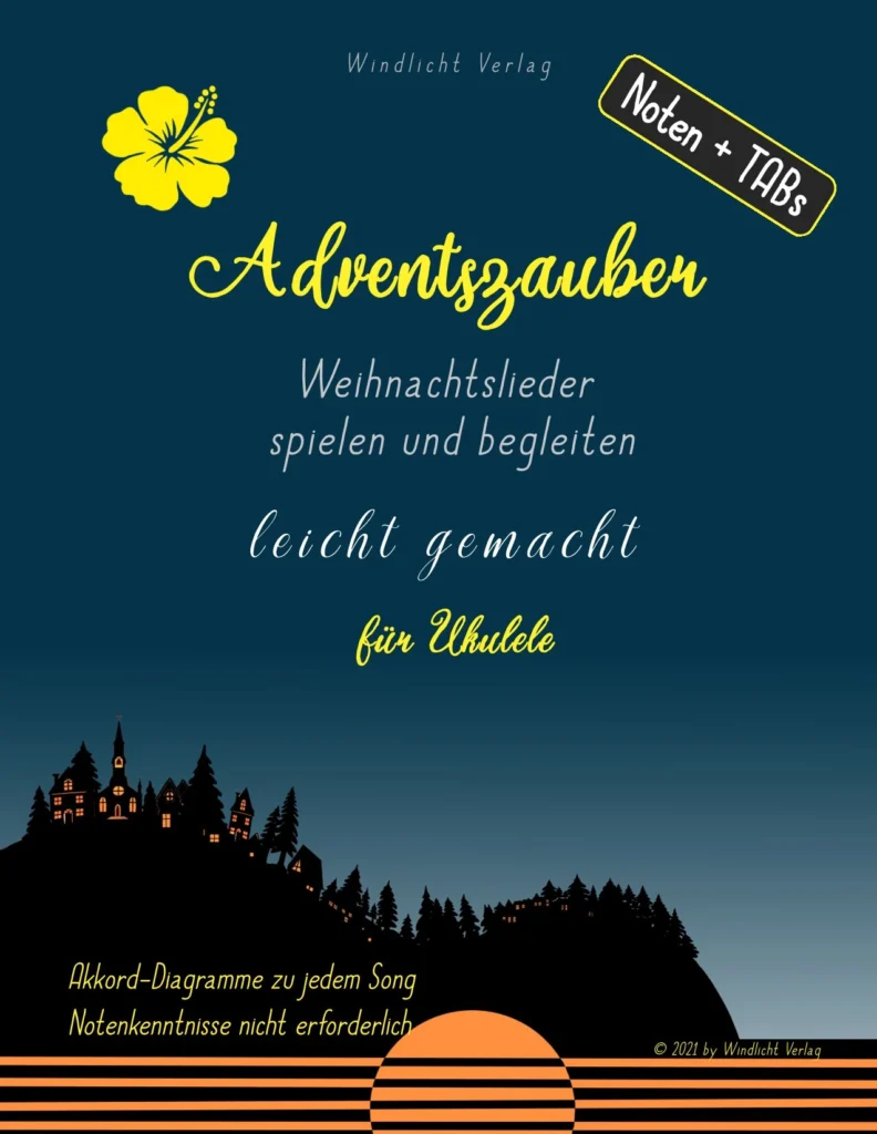 Adventszauber Weihnachtslieder spielen und begleiten leicht gemacht für Ukulele probeseiten kostenlos downloaden