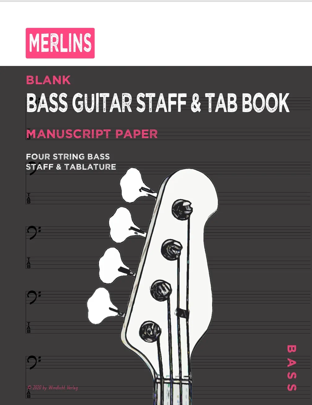 Merlins Bass Notenheft